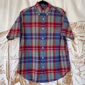 Medium Vintage Plaid Button Down Shirt